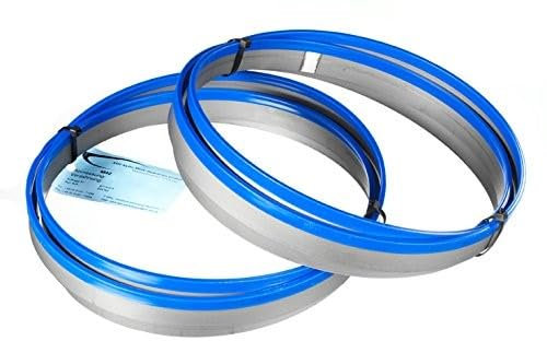 SMI Lot de 2 SMI lames de scie à ruban bi-métal M42 dimensions 2480 x 27 x 0,9 mm, 10/14, pour dPP Optimum epple, holzmann bernardo, thomas