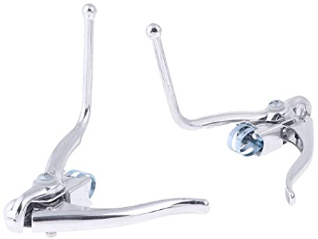1 Paar Aluminiumlegierung Paar Bremshebel Rennrad Lenker Fahrrad Bremsgriffe Bremsen