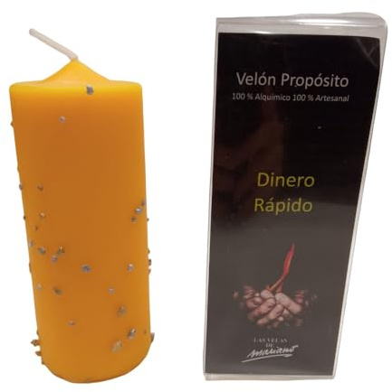 VELAS MARIANO Velón Propósito Dinero Rápido - Ritual místico para Mejorar la economía