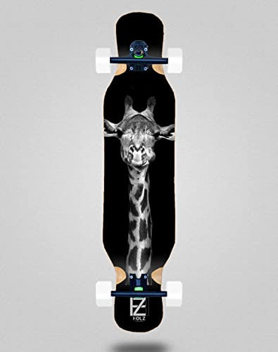 Holz Skate Skateboard Longboard Komplett 46x10 Leroy Phy Wanda