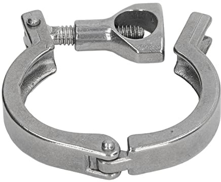 Tri-clamp pour Tuyau, Installation Facile Tri-clamp pour une Large Application Écrou à Oreilles à Fixation Ferme 1 Goupille de Tuyau (38)