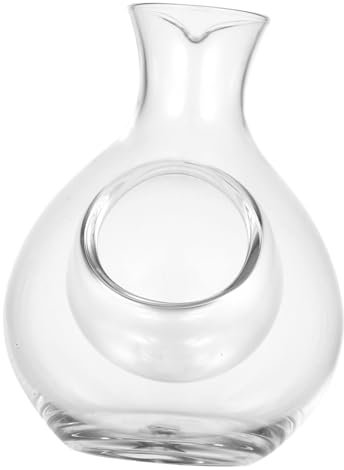 UPKOCH Decantador De Licor Recipiente De Brandy Refrescante Soporte Para Vino