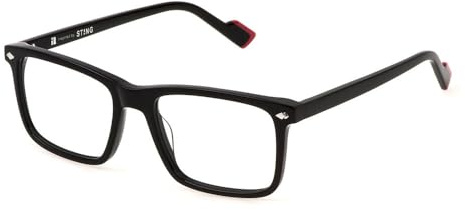 STING Kind VST508L Brillenfassungen auf Rezept, Marbled Black, 50/140/17