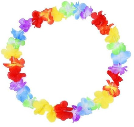 PRETYZOOM 12St Blumenhalskette Hawaii Girlanden zur Dekoration verzierte Girlande blumenhaarkranz blumengirlande Halsketten eine Halskette Luau-Girlande die Blumen schmücken Sonnenblume