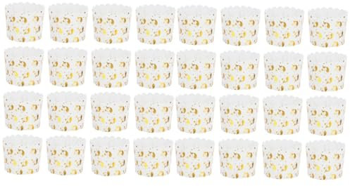 Amosfun 100 Pezzi Unicorno Tazza Della Focaccina Del Partito Di Cottura Della Tazza Della Focaccina Muffin Coperture Del Cupcake Pirottini Per Muffin A Forma Di Cuore Teglie Per Torta