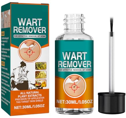 Liquide D'élimination Des Verrues,Liquide Anti Verrues,Sérums D'élimination Des Acrochordons,Pour Les Types De Peau,30ml