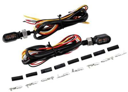 Set: 2x Mini-LED Little Bronx Blinker/Brems- und Rücklicht, für Hinten
