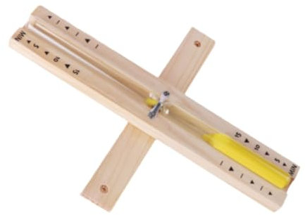 Fonowx Horloge de Sable Tournante 30 Minutes pour Le Sauna, Sablier Mural, Jaune