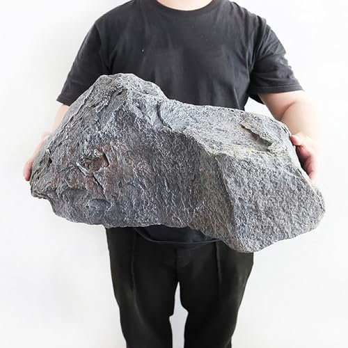 Faux rochers – Boulder artificiel pour jardins, aménagement paysager et décoration de cour, couverture de puits en mousse de polyuréthane – Faux rocher d'extérieur pour le tir et la décoration