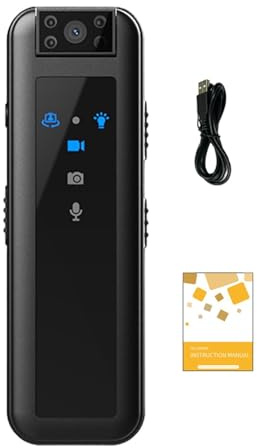 1080P Mini Pen Camera - HD Body Camera With Clip, Handheld CS07 DV Cameras | Long Lasting Creatives Night Vision Wireless Compact Cameras For Home Outdoor Travel Security Professional Videography