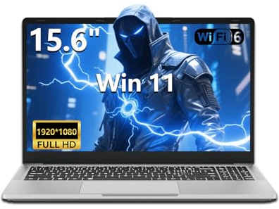 Ordenador Portátil 15,6 Pulgadas Ryzen 5 5500U CPU, Win 11 PC Portátil 16GB RAM 1TB SSD, Laptop con Teclado Retroiluminado con Tastierino Numérico, Type-C, Computadora Portátil HDMI USB3.0 WiFi6 BT5.1