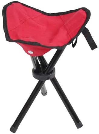 Portable Folding Seat Tripod Chair 12 Height Tripod Stool Foldable 3 Leg Chair Beach Camping Outdoor Activity Portable Folding Stool