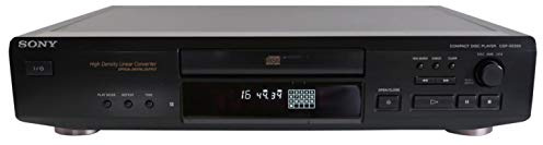 Sony CDP-XE320 CD-Player, Schwarz, Optisch, [Möglich] Lautsprecher (Lautsprecher/Lautsprecher), Lautsprecher