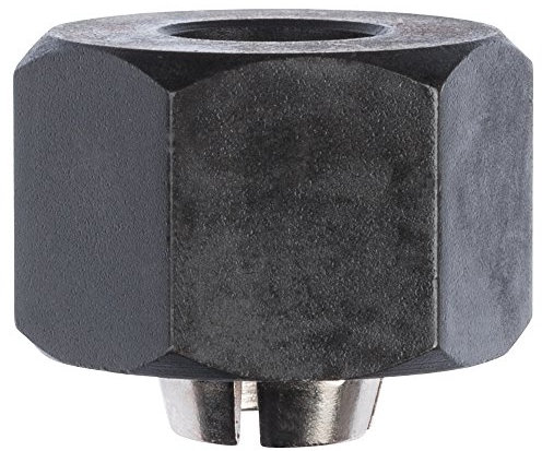 Bosch Professional 1x Spannzange (Ø 1/4'', für GFK 600 UK-Version, Zubehör für Kantenfräser)