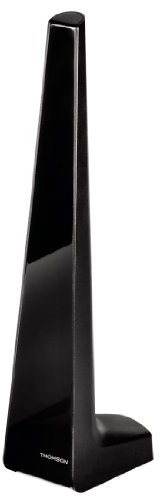 Thomson ANT1110 DVB-T/DVB-T2 L-Stabantenne (für digitalen/analogen TV-/Radio-Empfang, passiv) schwarz