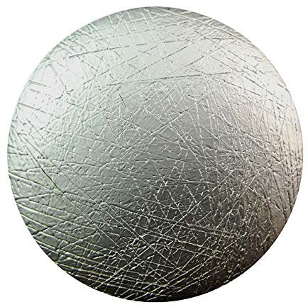 HaJuNa Magnetbrosche „Elegant Brushed 33 mm“ – Modischer Schal‑ & Hijab‑Clip mit starkem, textilschonendem Magnetverschluss – Silber‑Plated Design