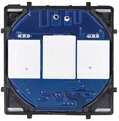 BSEED Smart Lichtschalter EU Standard 1 Fach 1 Weg Touch Lichtschalter mit LED-Anzeige (Neutralleiter benötigt)