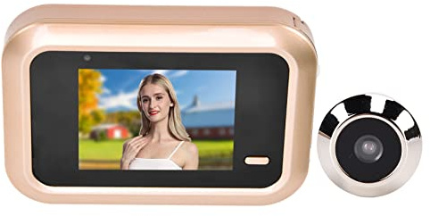 Video-Türklingel, 0,3 MP, intelligenter Türspion, Türspion, Diebstahlsicherung, Aufzeichnung, Türklingel. 4-Zoll-TFT-LCD-Display, 140° Weitwinkel, Heimsicherheit geeignet
