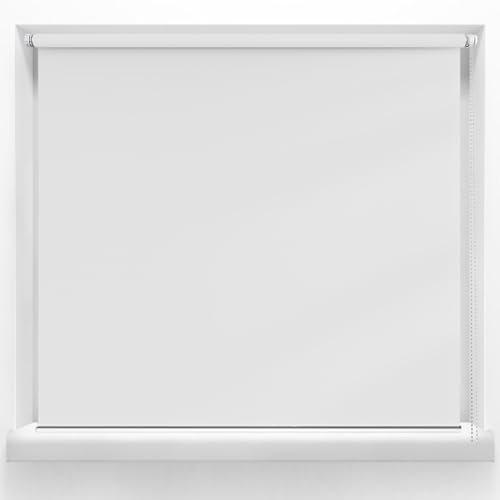 Aluminium-Jalousie 50 x 210 cm, Sichtschutz und Sonnenschutz Blickdicht, Jalousie, inklusive Montagematerial, für Fenster und Tür, Weiß