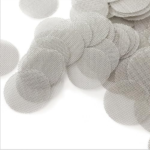100 PCS 5/8 Inch (.625/15.88mm) 304 Stainless Steel Faucet Screen Replacement, Faucet Aerator Screens,Faucet Aerator
