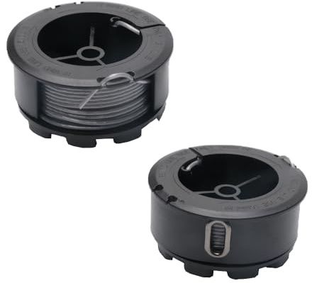 Ø1,6 mm-6 m Bobina de Hilo Compatible con Bosch Universal GrassCut 18 / Universal GrassCut 18-26 / Universal GrassCut 18-260. nylon F016800570 carrete recortadora de césped.