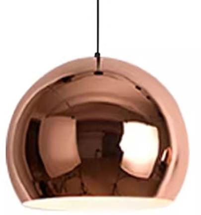 SHUANGZ Shiny Rose Gold Design Pendant Light Fixtures Modern Elegance Chandeliers Pendant Shade Farmhouse Lighting Fixtures Close to Ceiling Lamps for Bedroom, Kitchen Island, Dining Room