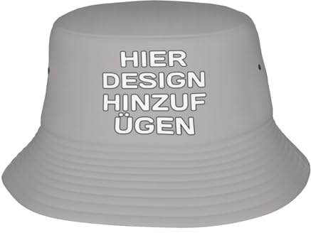 ROHBVMN personalisiert Cap personalisierte Bucket hat personalisierte Fischerhut personalisiertes anglerhut mit Foto/Logo/Text Sonnenhut gestalten Bucket hat für Männer & Frauen in großen Mengen