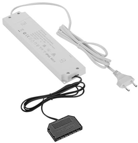 SOTECH LED Transformator 12 VDC / 60 W bloc d'alimentation | avec distributeur 6x LED Transfo LED-Driver bloc d'alimentation