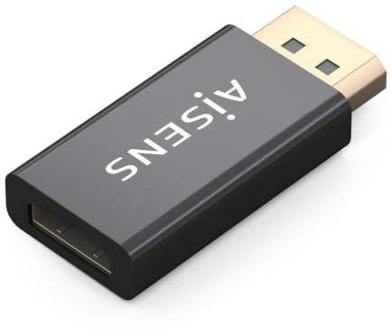 AISENS - A125-0908 - CONVERSOR DISPLAYPORT A HDMI 4K@60HZ, DP/M-HDMI/H