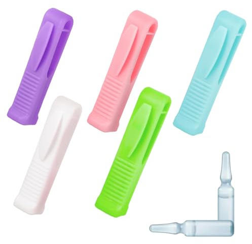 HABNI 5 Pezzi Fiala Apribottiglie Fiale Di Plastica Mini Accessori Fiala Apribottiglie Fiale Di Plastica Mini Accessori Strumenti Per Apri Fiala Portatile Taglierina Fiala Di Strumento Di Apertura