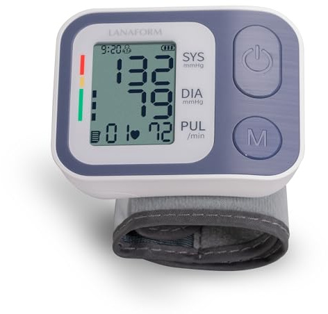 WBPM-200 - Tensiomètre Poignet Professionnel - Détection De L’Arythmie Cardiaque - Mesure Automatique De La Tension Artérielle - 2 Utilisateurs- 2 X 199 Valeurs Enregistrées