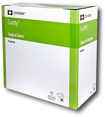 Guantes Cirugía Latex con polvo Curity T. 6 -Caja 50 u