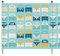 Volkswagen 4/5 Pole Windbreak - 120cm VW Beach Camping Wind Breaker