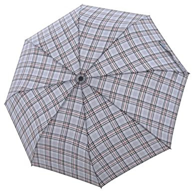 Doppler, Carbonsteel Long AC Woven Check/gewebtes Karo Grey/Red, Unisex, Erwachsene, Einheitsgröße, grau