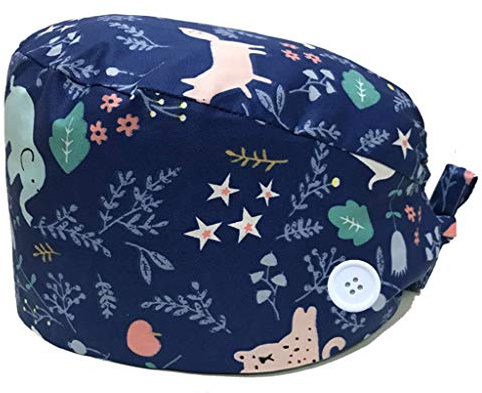 crazy bean Turbante Cappello Cotone Cappello con Fascia Elastico Annodato Berretto Cappello Multicolour Stampa Bandana Cappellini Donna Capelli Lunghi Cappello Colori Colorati Taglia Unica