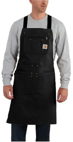 Carhartt Men's Firm Duck Waist Apron, Black, Medium