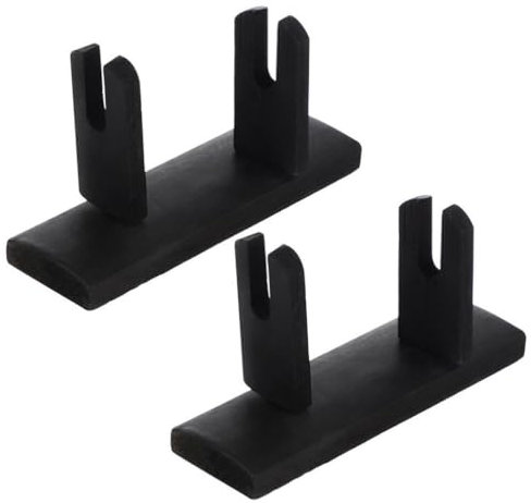 Alipis 2pcs Bamboo Folding Fan Stands - Elegant Japanese and Chinese Display Racks for Handheld Fans, Perfect for Home Decor and Event Showcase