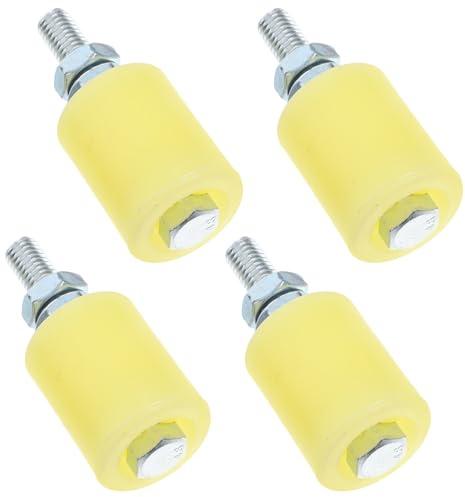 Gadpiparty Galet De Guidage Rouleaux De Guidage De Porte Coulissante 4 Pièces Rouleaux De Support De Porte Coulissante Robustes