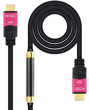 Watio Wave Cavo HDMI - Cavo ad alta velocità v2.0, lunghezza 15 metri, supporto 4K, ideale per collegare dispositivi multimediali in modo efficiente. *