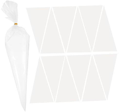 POPETPOP 50pcs Masonry Grout Bags and Cement Piping Bags Set for Exterior Wall Construction Sturdy Suitable for Tile and Cement Grouting