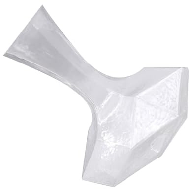Cabilock Decantador de Vino de Transparente Geométrico Ligero y Portátil Mejorador de para y Uso Hogar y Restaurantes