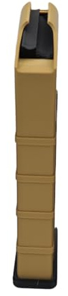 Support de Piles AA ou AAA à Fentes Multiples en Forme de Magazine Organisateur de Piles Boîte de Rangement pour Conteneur (AA Brown)