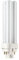Philips Lighting 383257 PL-C - Lámpara fluorescente lineal compacta (13 W, 4 pines, G24q-1, base 925 lúmenes, 82 CRI 2700K, color blanco incandescente alto