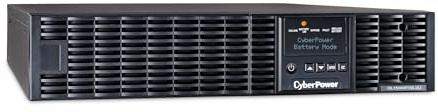 CyberPower OL1500RTXL2U Smart App Online UPS System, 1500VA/1350W, 8 Outlets, 2U Rack/Tower