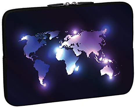 Pedea Design Tablet PC Tasche 10,1 Zoll (25,6 cm) neopren, dark world