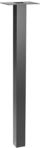 Burg-Wächter Briefkasten-Ständer, Aluminium, Europa EST 1 S, Schwarz