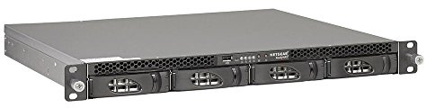 Netgear RN31842D-100NES ReadyNAS 3138 Modello Rack da 8 TB, 4 Slot da 2 TB, Espandibile fino a 32 TB, 4 Porte Gigabit, Nero