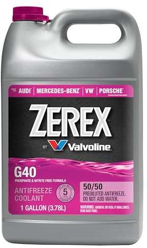 Zerex G40 50/50 Ready-to-Use Antifreeze Coolant 1 Gallon