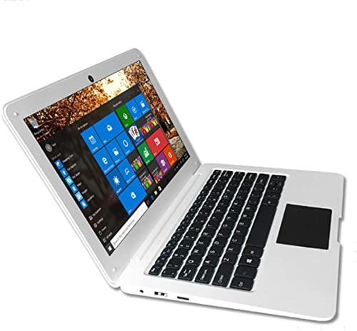 ZTBGY 10.1Inch Portable Laptop Mini Computer Ultra Thin Notebook Windows Laptop FHD Laptop 1080P FHD FullView Ultrabook PC with Apollo Lake N3350,6GB RAM and 64GB Storage with Windows10 OS (White)