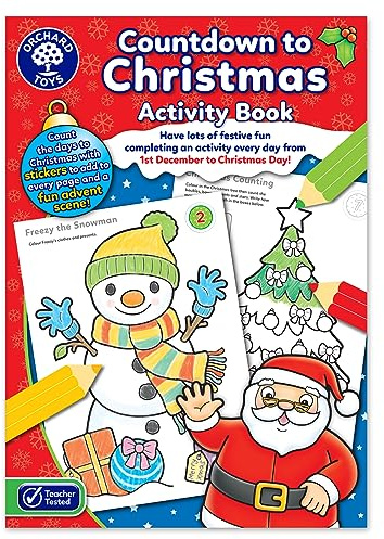 Orchard Toys Livre d'activités Compte à rebours jusqu'à Noël